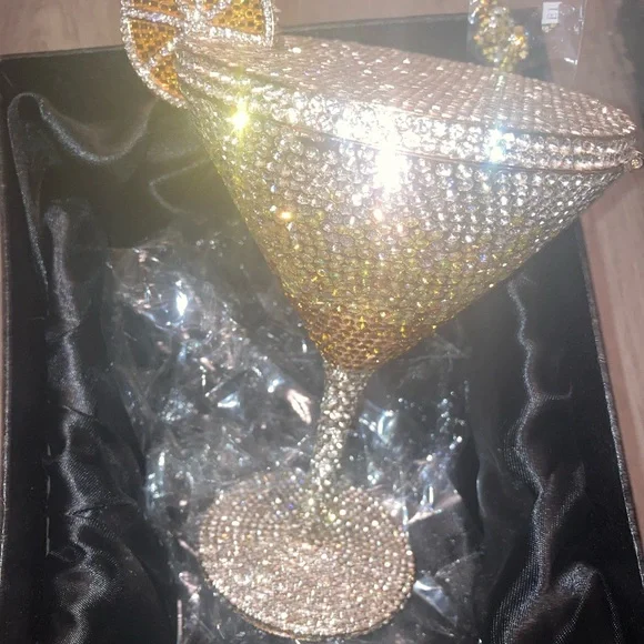 LEMON DROP MARTINI CLUTCH PURSE - Picture 3 of 5